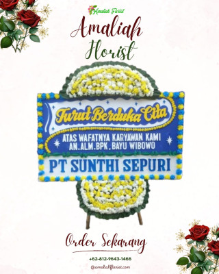 Papan Bunga Duka di Sei Beduk