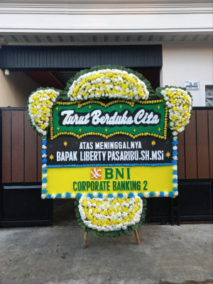 Papan Bunga Duka di Sei Beduk