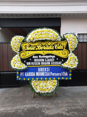 Papan Bunga Duka di Sei Beduk